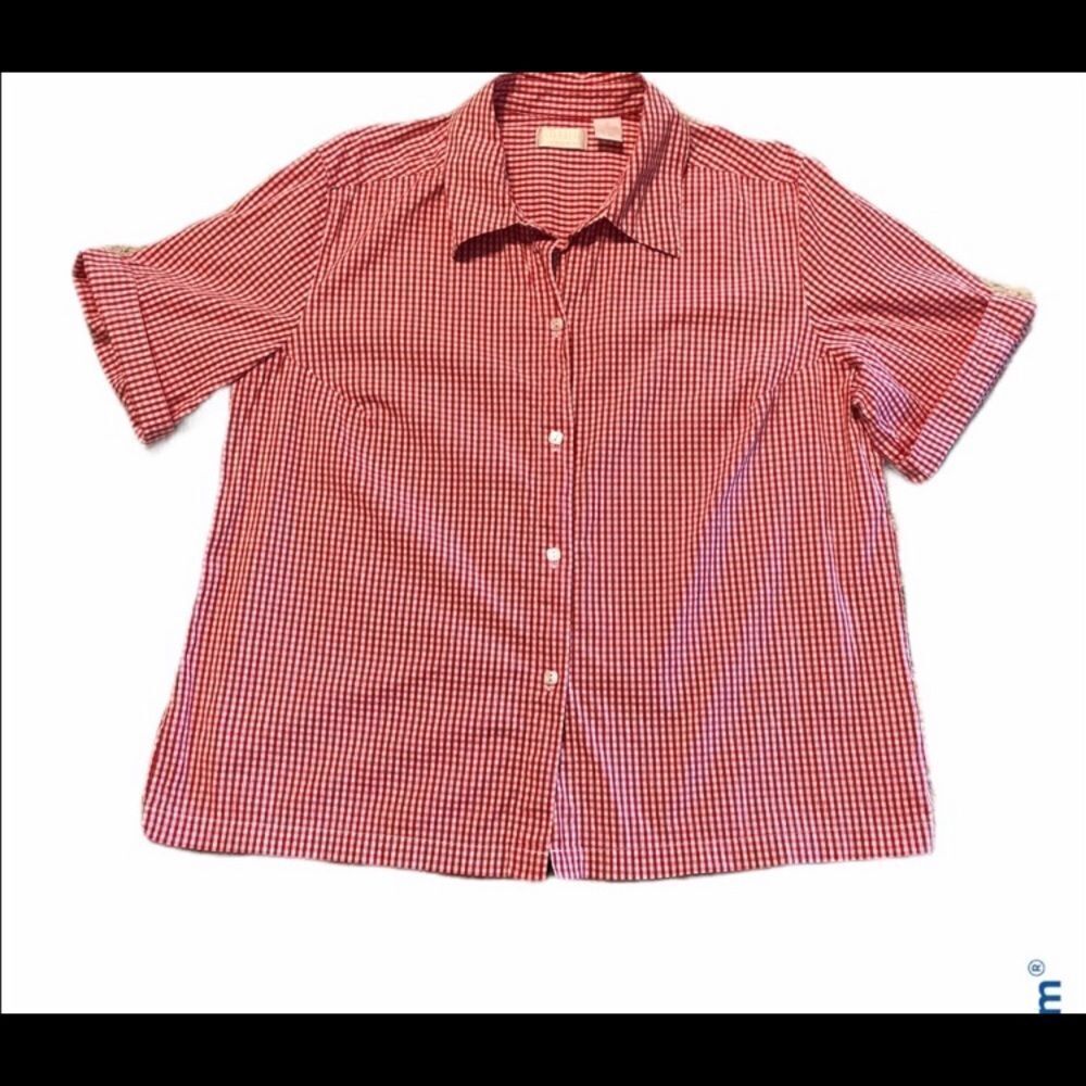 Elisabeth byΒ Liz Claiborne Sz 16 Redβ&βWhite